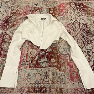 Long sleeve corset top!